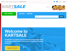 Tablet Screenshot of kartsale.com